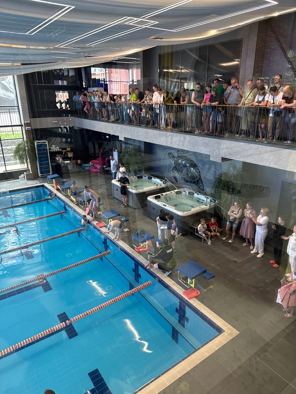 Swimming competition and training event held in Votkinsk, Russia