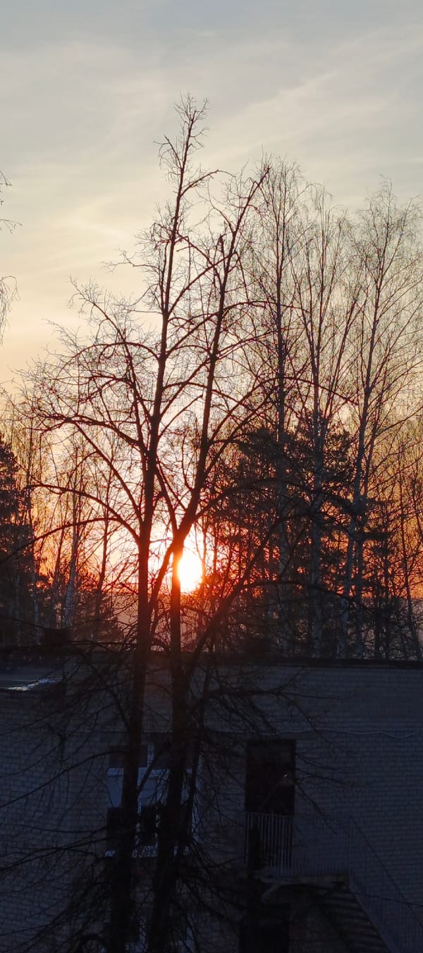 Morning domestic life scenes captured in Chaikovsky, Russia