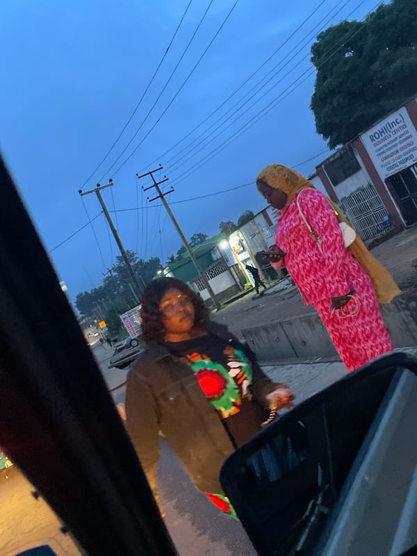 Evening street scenes and urban life in Jos, Nigeria