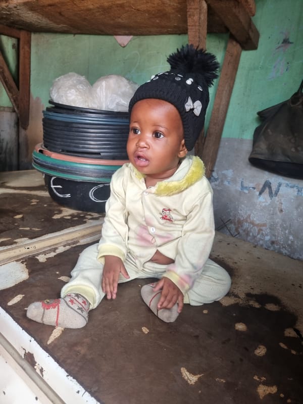 Morning childcare moments captured in Fegge, Nigeria