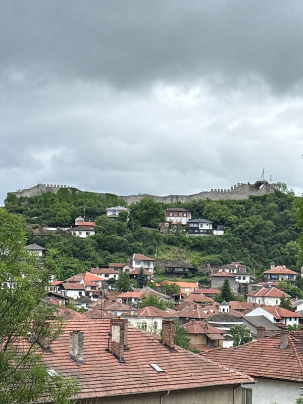 Witness documents Lovech cityscape and outdoor spaces under cloudy skies