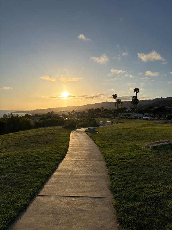 Evening scenes documented in Rancho Palos Verdes residential area