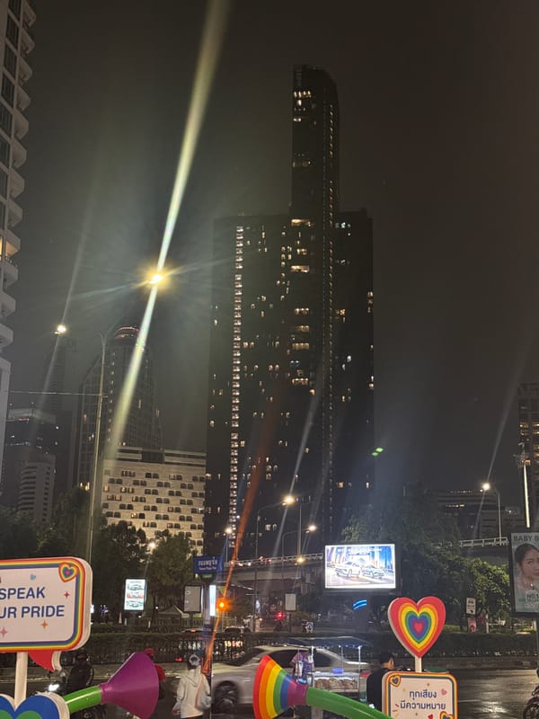 Shopping, collectibles, and Bangkok nights around Chamchuri Square