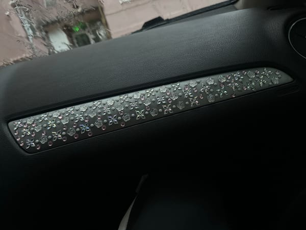 Couple shares rainy afternoon in car in Isperih, Bulgaria