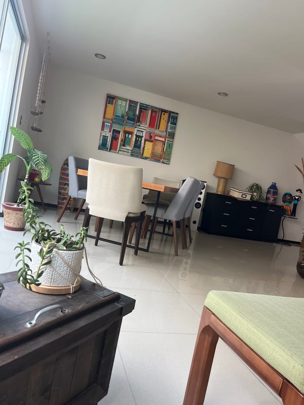 Interior home scene documented in Santa Clara Ocoyucan
