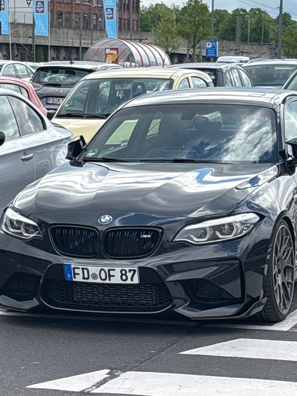 BMW spotted parked on street in Fulda, Germany
