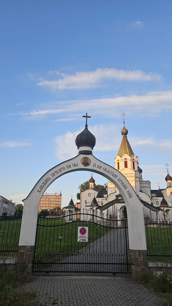 Evening walk through Prešov, Slovakia captured in 14 memories