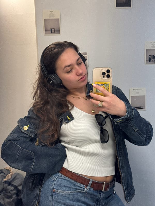 Woman Takes Mirror Selfies at Multiple Milan Indoor Locations