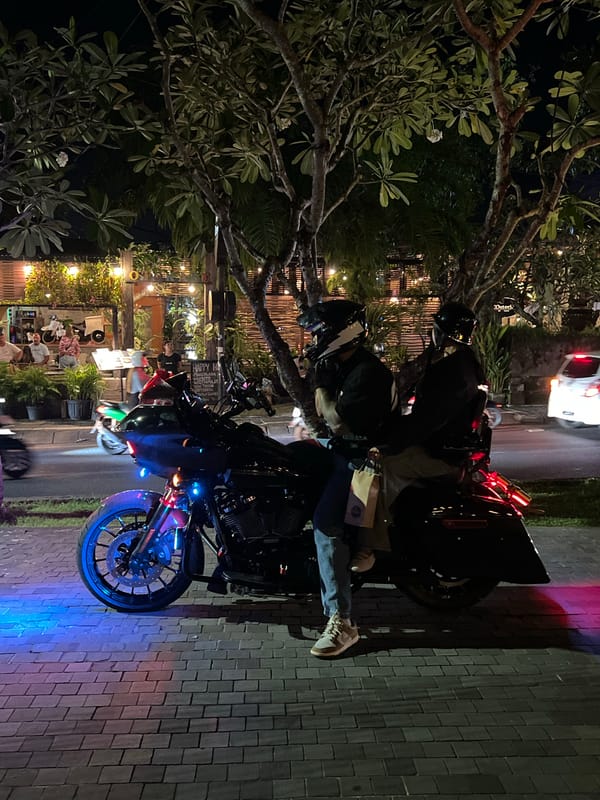 Tourist scenes documented across Ubud, Indonesia in 8-minute span