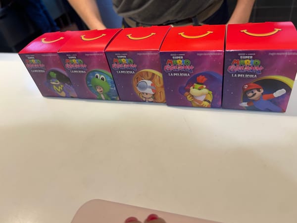 McDonald's launches Super Mario Galaxy movie Happy Meal promotion