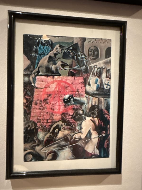 Eclectic art collection explored across a Saint Petersburg space