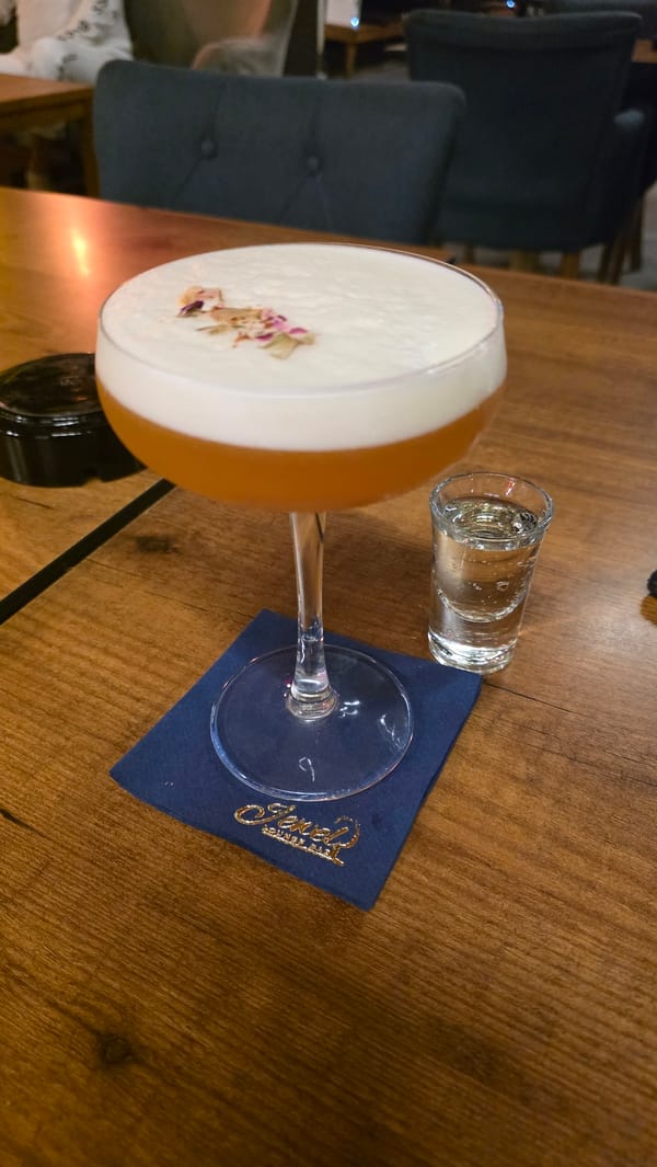 Evening drinks captured at Fethiye establishment