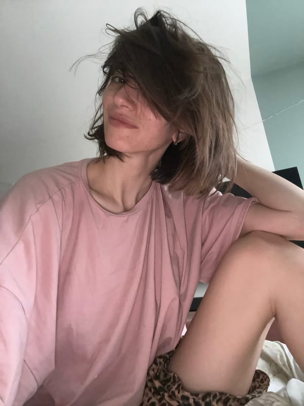 Morning domestic scene captured in Moscow bedroom