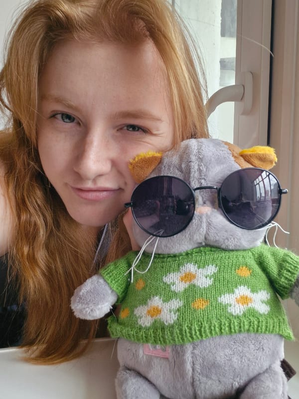Young woman's morning moments documented across Yekaterinburg