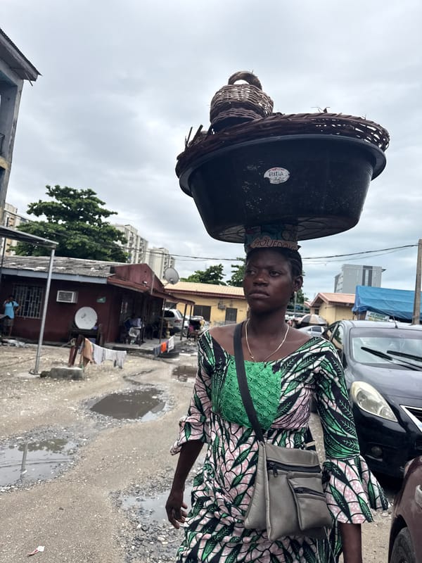 Everyday life on the streets of Ikoyi, Lagos
