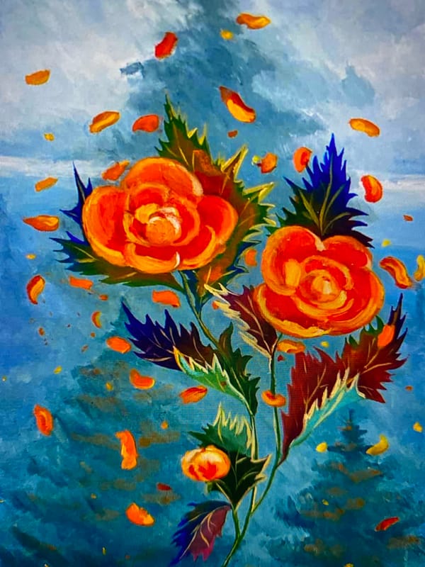 Art collection of 22 paintings documented during early morning hours