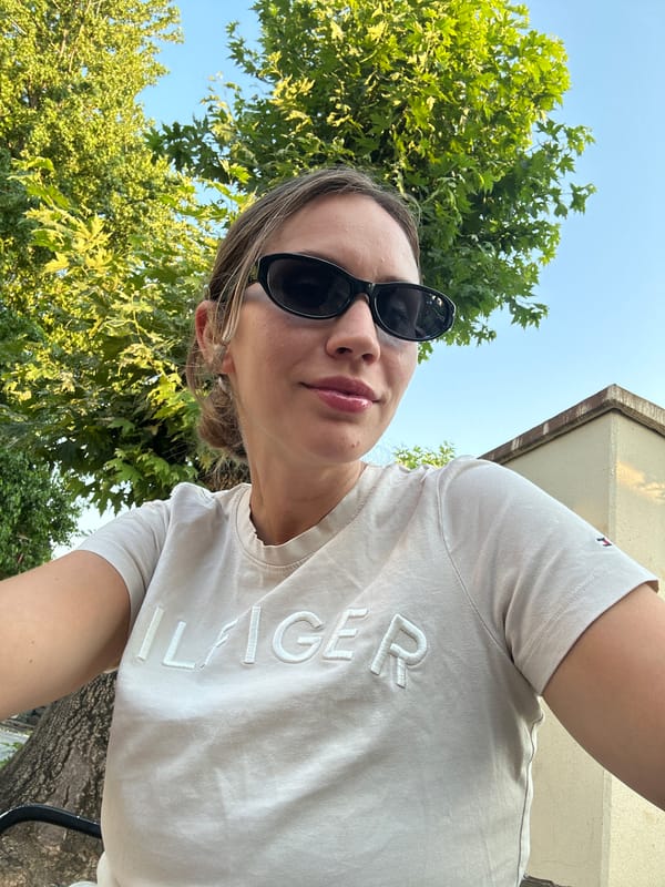 Smiling selfie in Fethiye on a sunny Turkish afternoon.