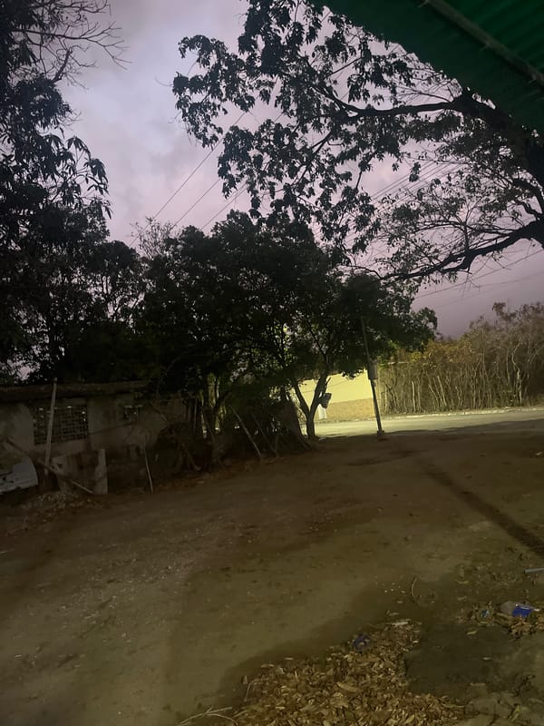 Nighttime scenes documented in rural Santa Ana, Venezuela