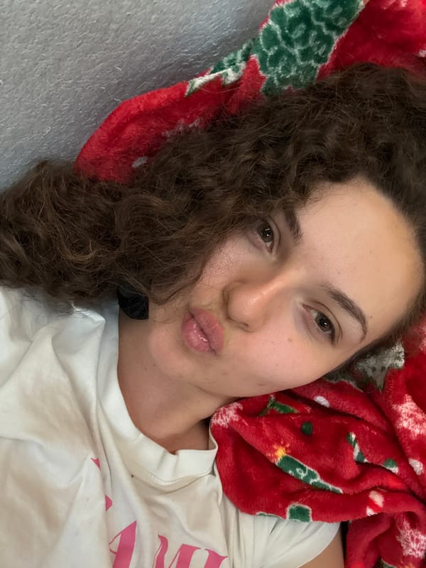 Evening snapshots from Shumen: cherries, cat grooming, casual selfie
