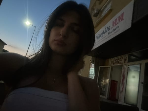 Casual summer evening selfies around Shumen, Bulgaria
