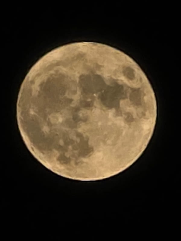 Full moon observed over Yambol, Bulgaria May 1st