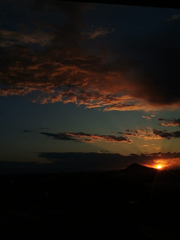 Sunset observed over Plovdiv Bulgaria May 12 2026
