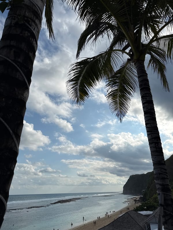 Beach photography session captured in Kuta Selatan, Indonesia