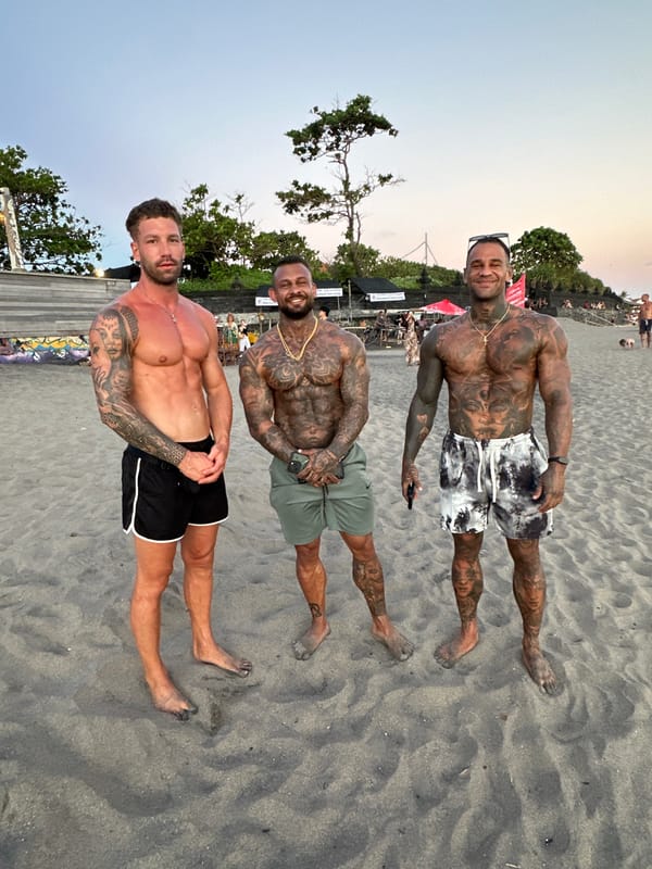 Morning scenes captured around North Kuta beaches and streets