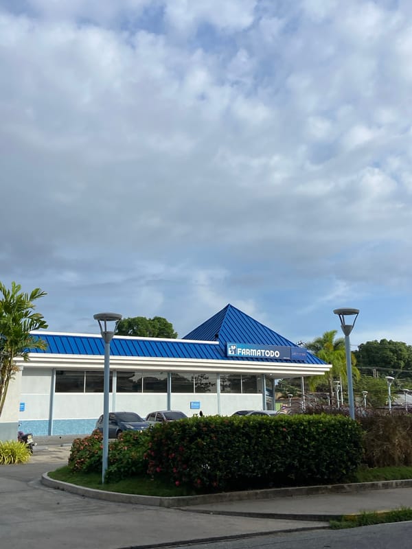 Farmatodo pharmacy store documented in Tinaquillo, Venezuela
