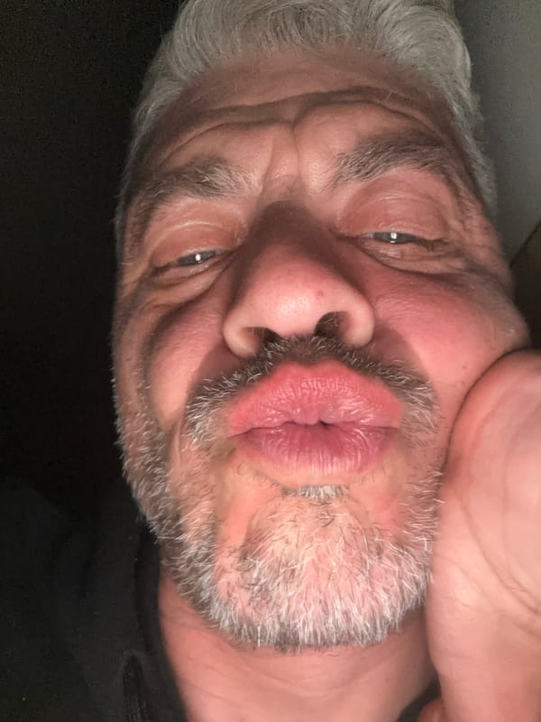 Elderly man photographed making kissing gesture in Burgas