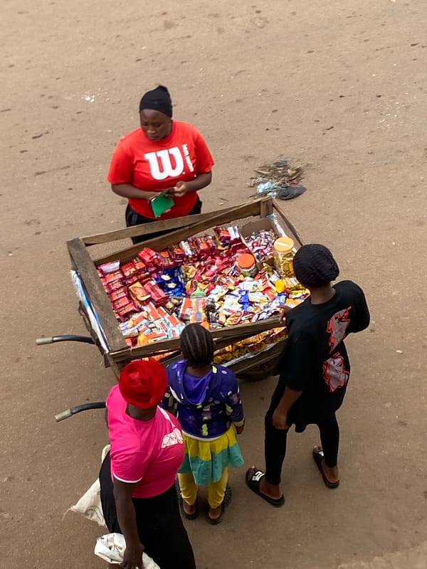 Morning street life documented in Bukuru, Nigeria