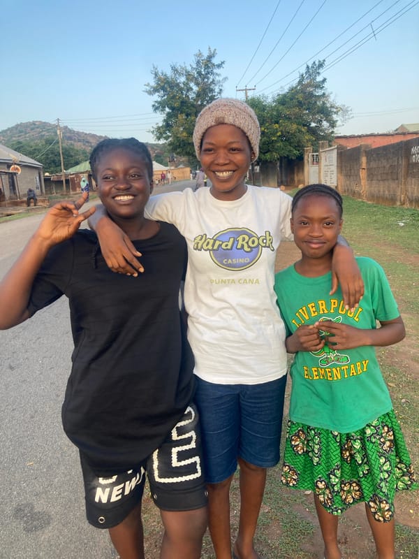 Afternoon life captured in Jos: friends, soccer, everyday moments