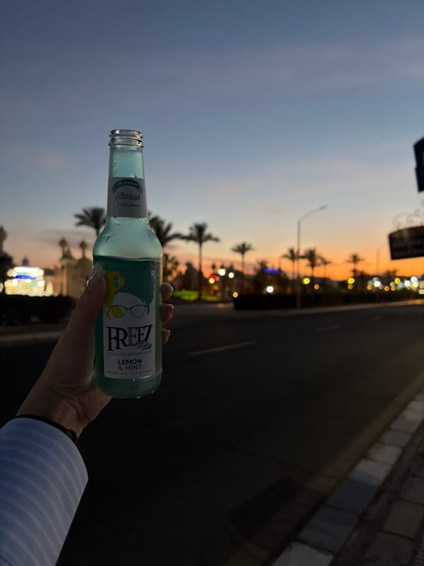 Evening scenes captured in Sharm El Sheikh resort area