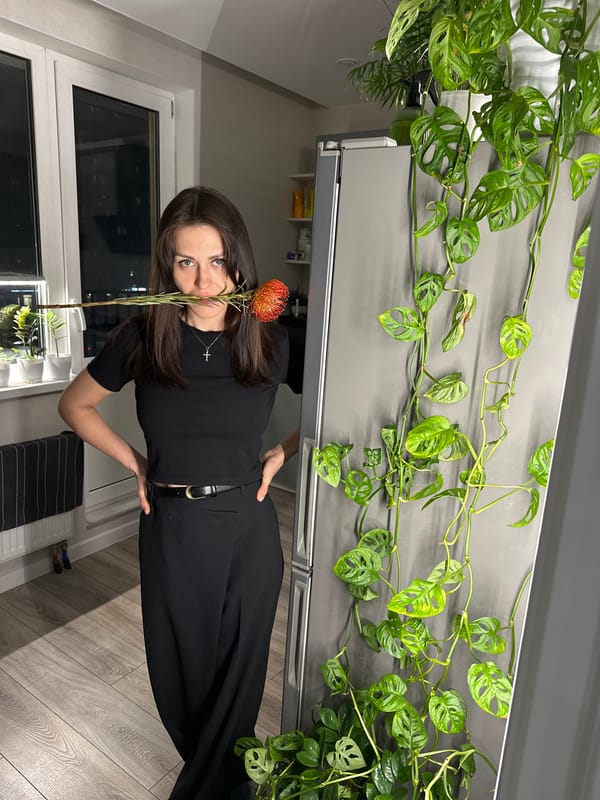 Indoor plant care and gardening documented in Murino