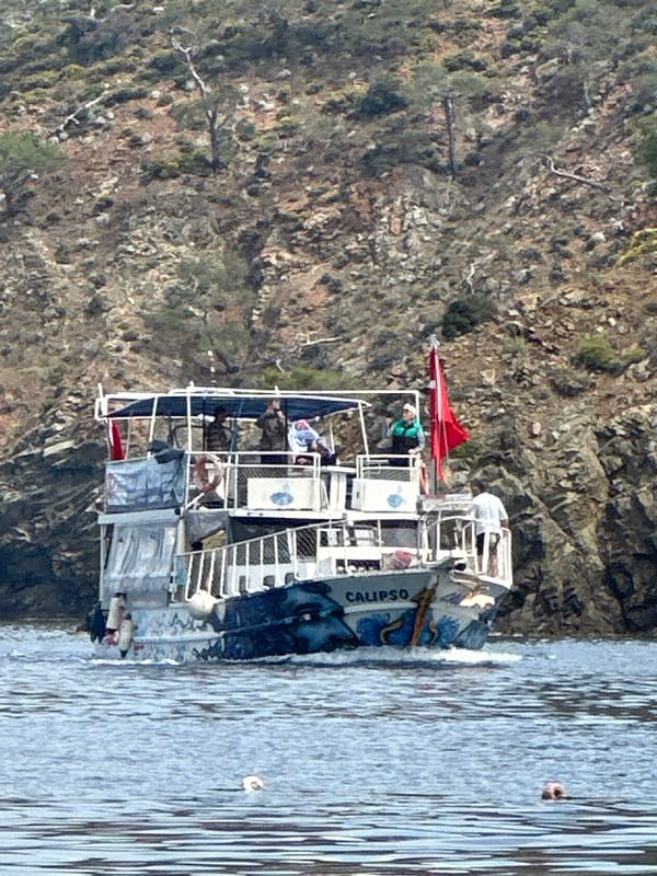 Tour boat CALIPSO spotted in calm Fethiye waters