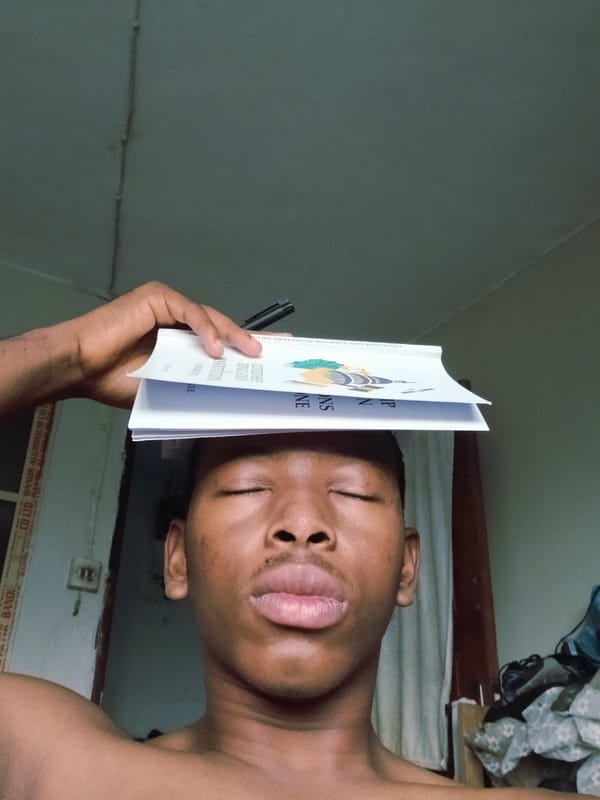 Morning study session and residential view captured in Lagos