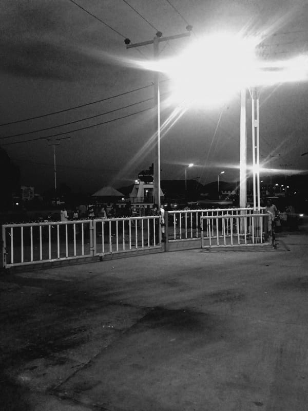 Evening street life documented across Nigerian towns during dusk