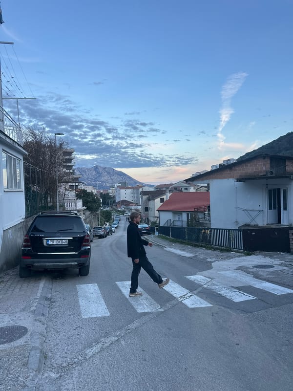 Street scenes and urban landscapes documented in Budva Montenegro