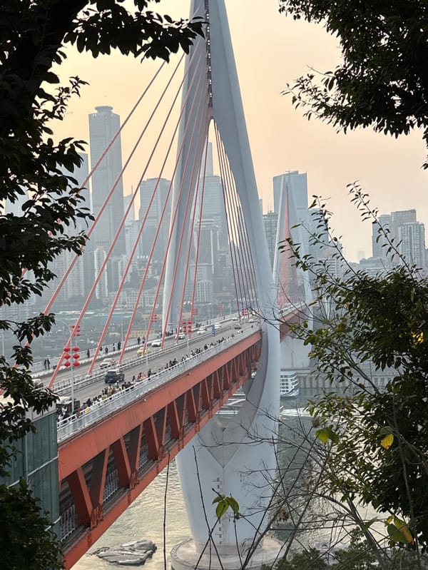 Evening crowds gather at Chongqing's traditional tourist districts