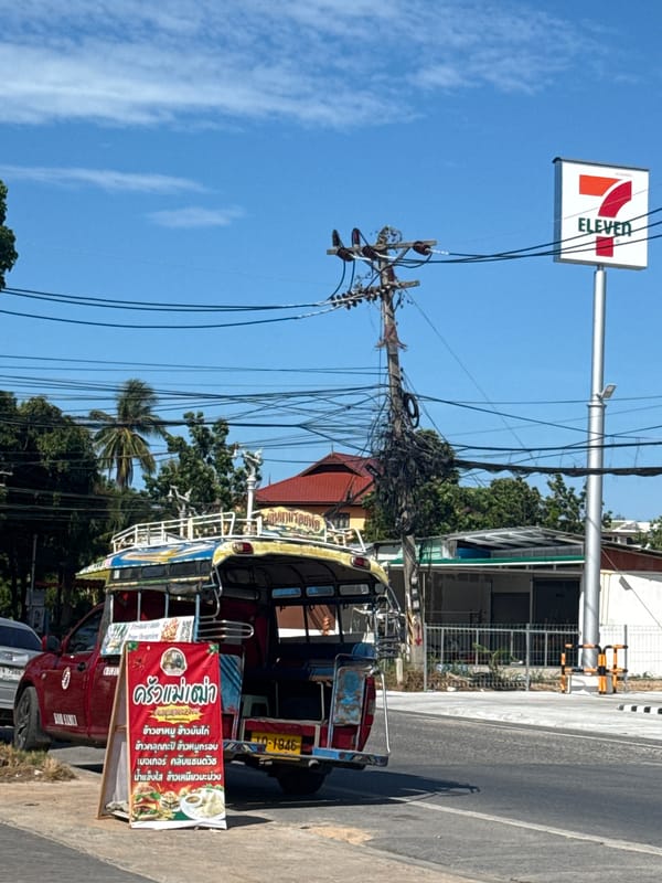 Morning life captured across Choeng Mon, Thailand streets and cafes