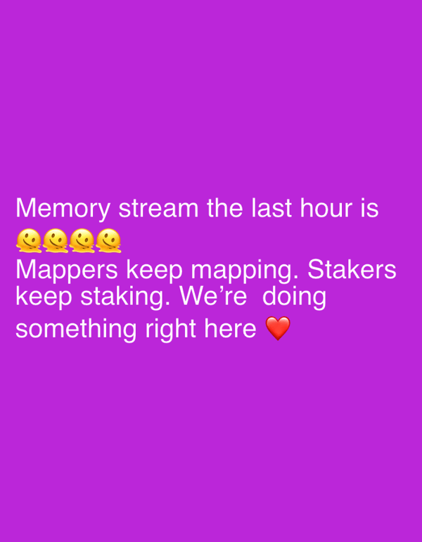 Digital message about memory streams captured in Erba, Italy