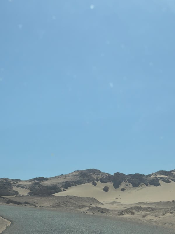 Desert dunes and coastal views around Sharm El Sheikh