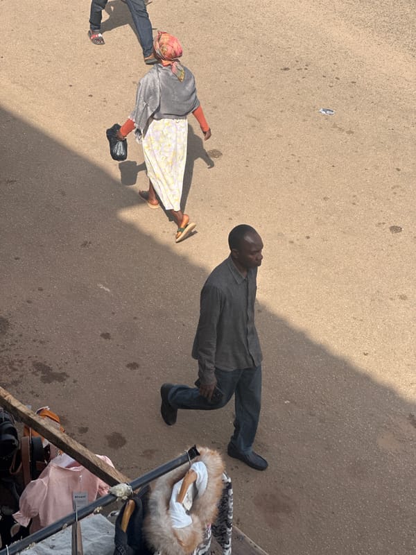 Morning street life in full swing across Bukuru, Nigeria