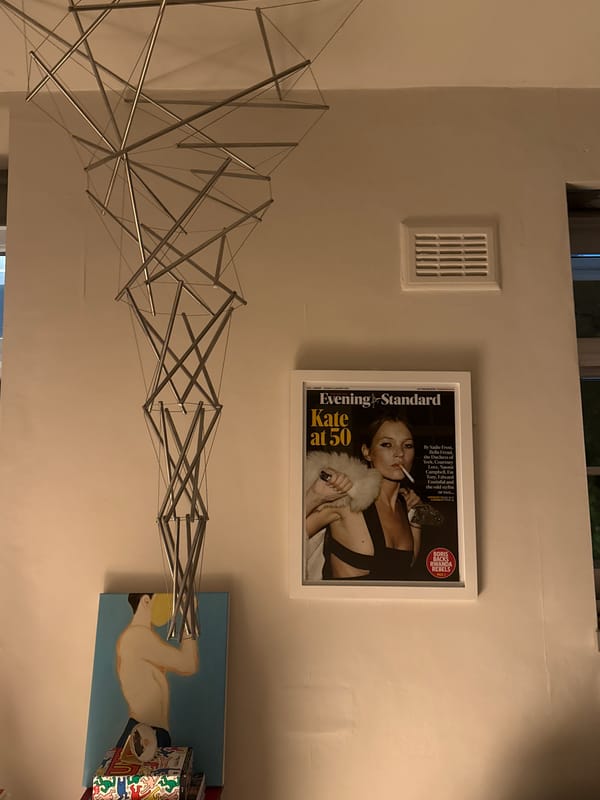 London resident's curated home showcases art, fashion, photography collection