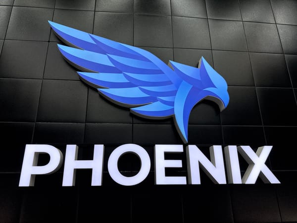 Phoenix sign spotted on Saint Petersburg wall