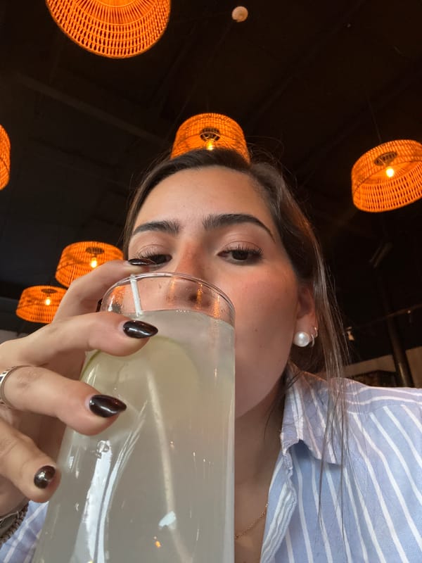 Late-night dining captured at Puebla restaurant