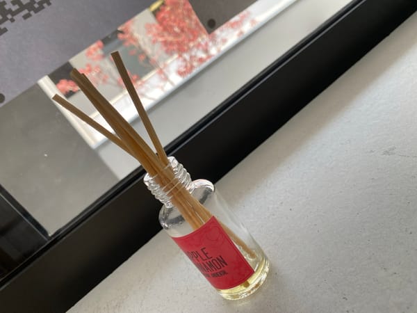 Reed diffuser spotted in Mexican home