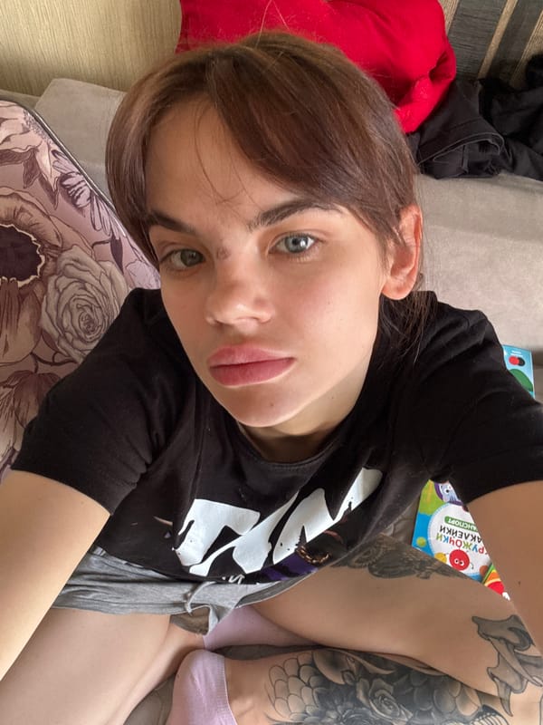 Woman photographed in selfie in Rostov-on-Don, Russia