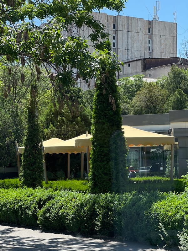 Sunny morning scenes documented across Yerevan, Armenia
