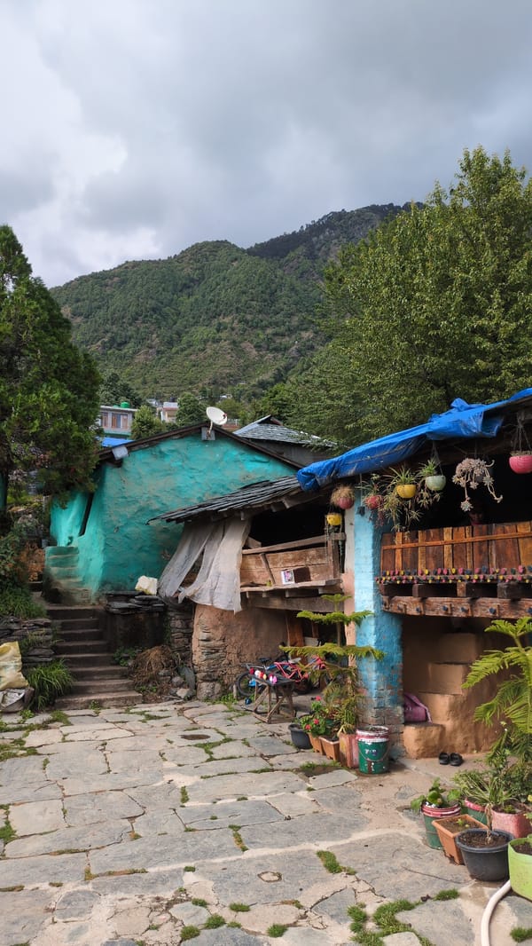 Rural structures documented by witnesses in Haini, India